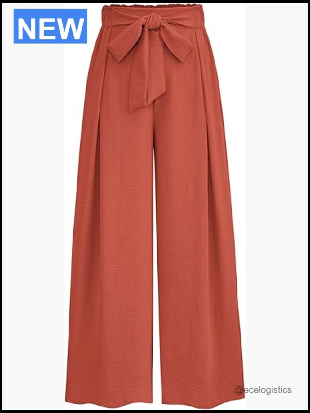 Wide Leg Work Pants High Waisted Loose Palazzo Trouser Summer